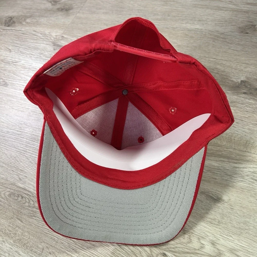 VTG Texas Rangers Snapback Hat MLB Baseball Red Twins Enterprise Cap
